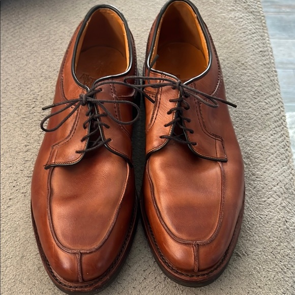 Allen Edmonds Brown Leather Oxfords - Picture 1 of 5